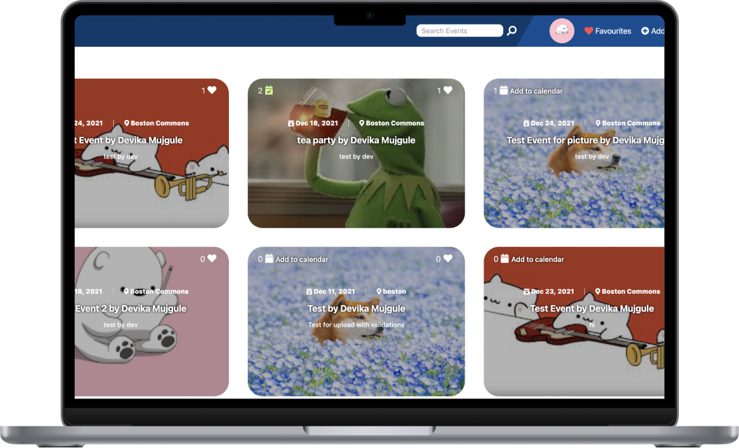 events project image